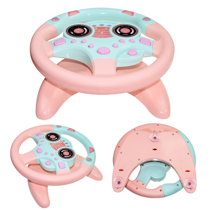 Eletric Simulation Steering Wheel Toy