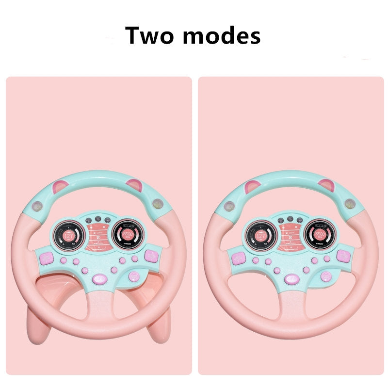 Eletric Simulation Steering Wheel Toy