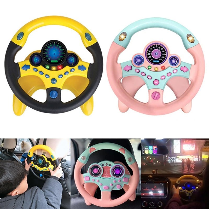Eletric Simulation Steering Wheel Toy