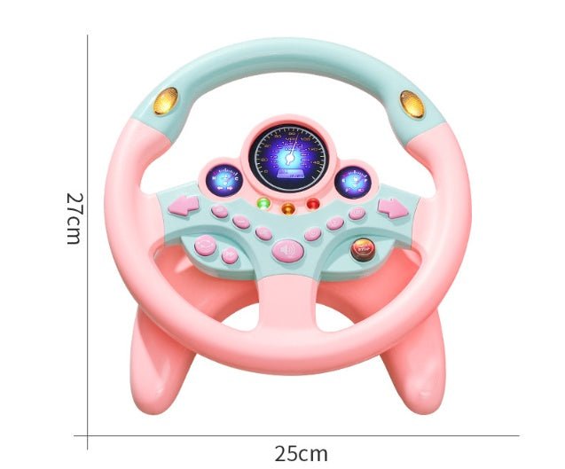 Eletric Simulation Steering Wheel Toy