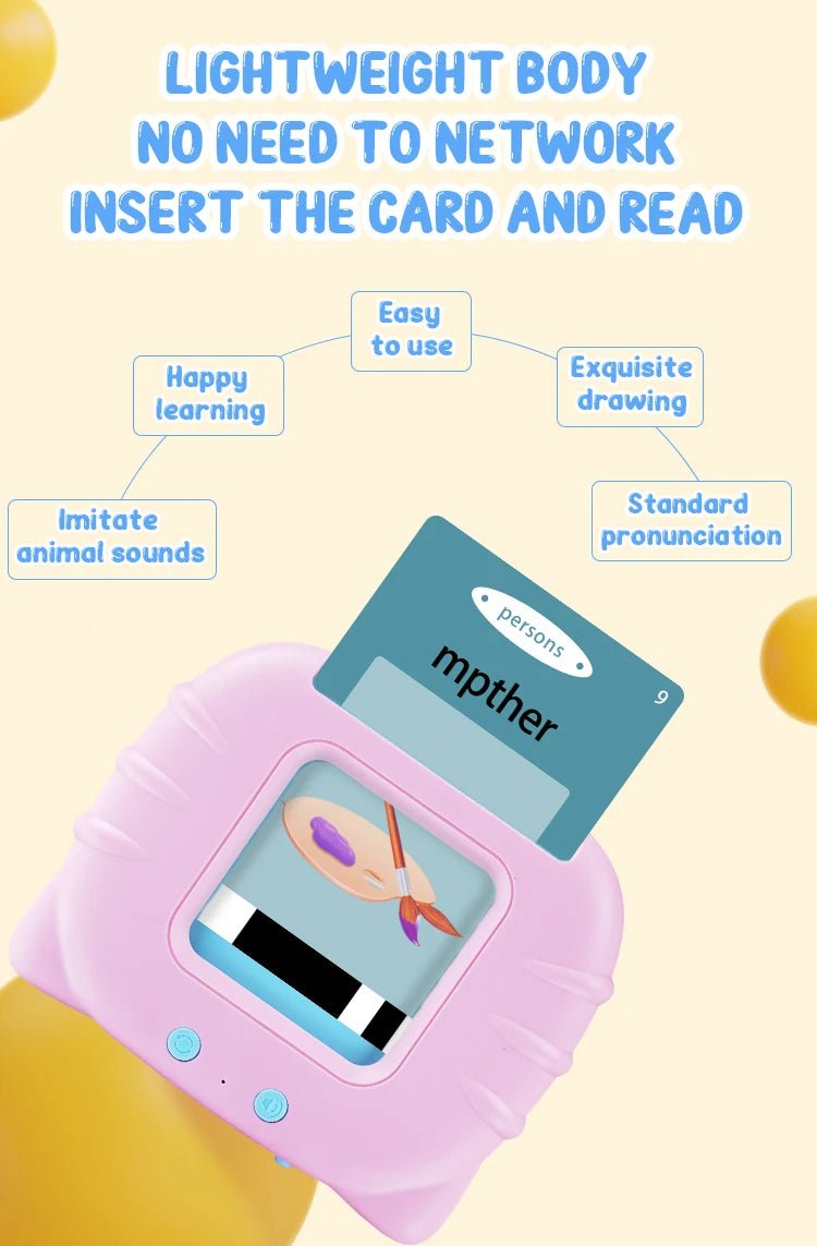 Educational Talking Flash Cards (112 Cards)